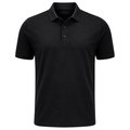 Premium Piqué Cotton Polo Shirt – Black | KIIHGOUB