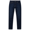 Premium Straight-Fit Denim Jeans – Dark Indigo | KIIHGOUB